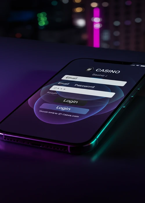 Ladbrook Casino personalized player dashboard, featuring account management, active bonuses, and game favorites after a successful login.